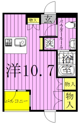 ラ・ヴィータ 間取り図