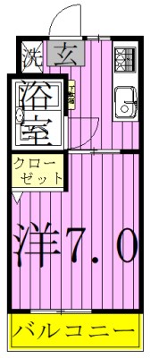 ハイツサントノーベ 間取り図