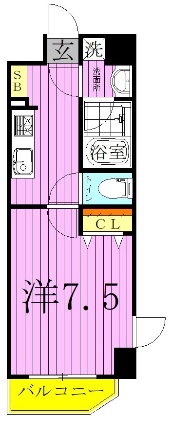 HY&amp;lsquo;s綾瀬駅前 間取り図