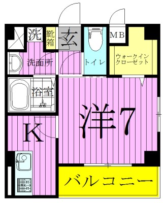 ｕｎ　ｄｅｕｘ　ｔｒｏｉｓ 間取り図