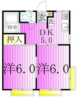 メゾン・コト 間取り図
