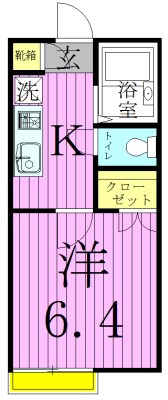 プレジールメゾン 間取り図