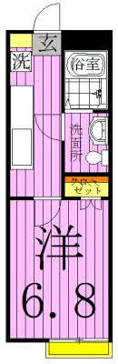 きぃちゃんハイム 間取り図