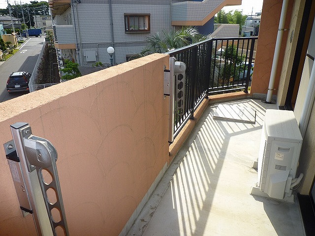 サンタバレー ベランダ