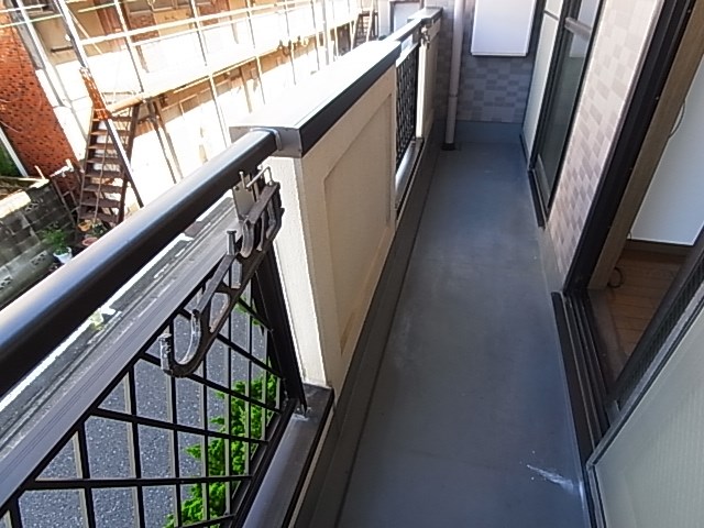 ファインクレストお花茶屋 ベランダ