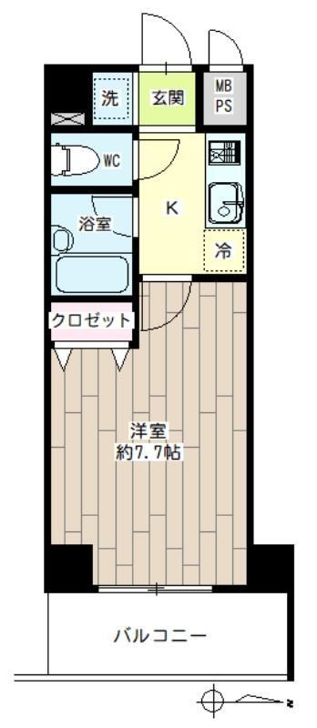 第23新井ビル 間取り図