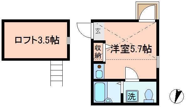 リンク亀有 間取り図
