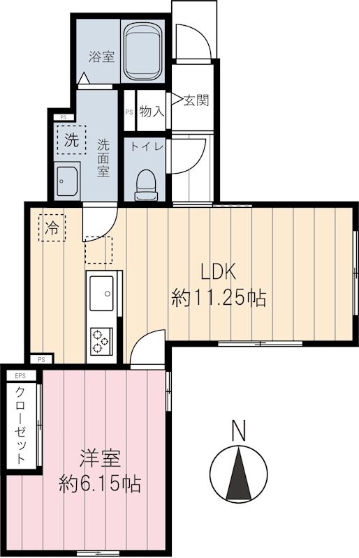 アンシャンテ 間取り図