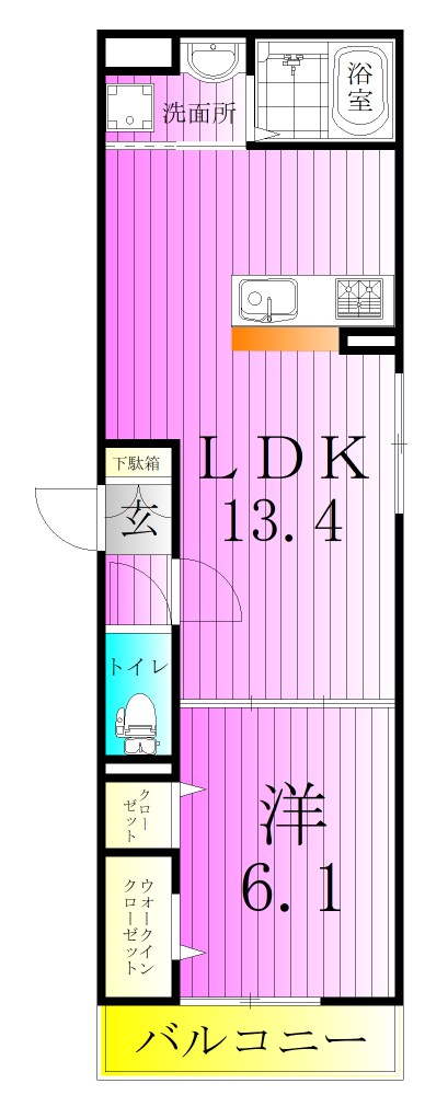 セレスティア扇V 間取り図