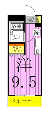 セシルコート 間取り図