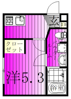 COZY　NOOK (コージーヌック) 101号室 間取り