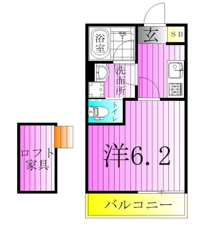 KEIAI RESIDENCE 青井 間取り図