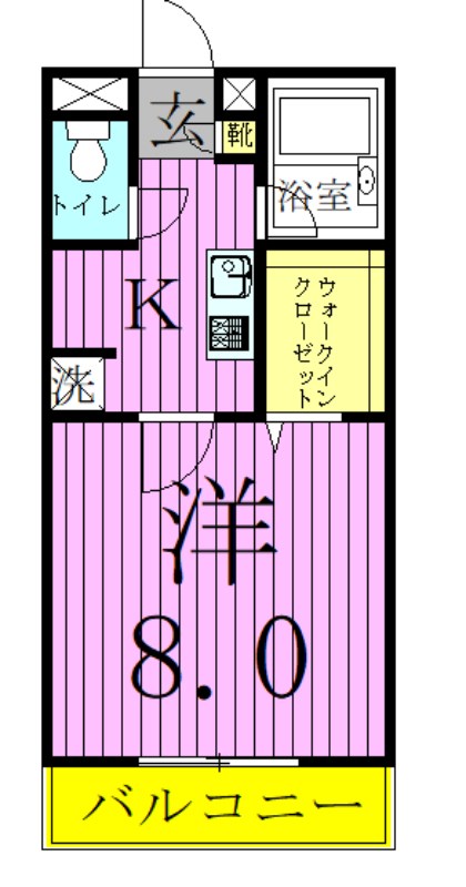 メゾンプリムローズ 間取り図