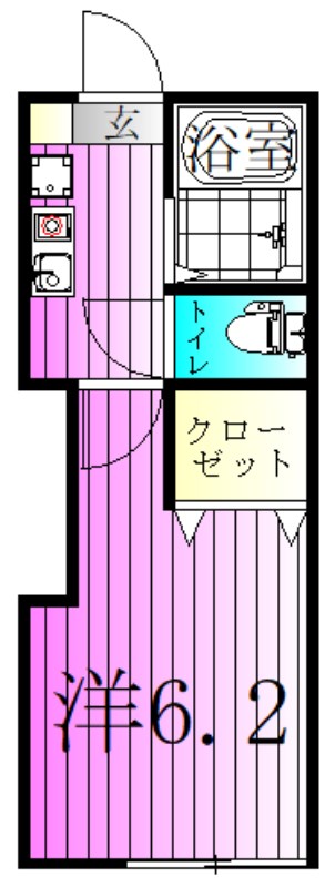 Glanz亀有 間取り図