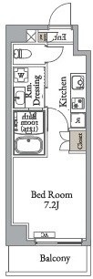メトロステージ亀有 間取り図