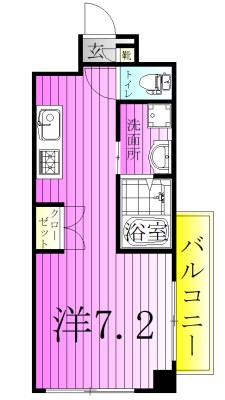 メトロステージ亀有 間取り
