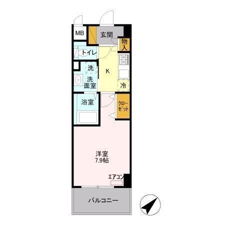 エルピス 306号室 間取り