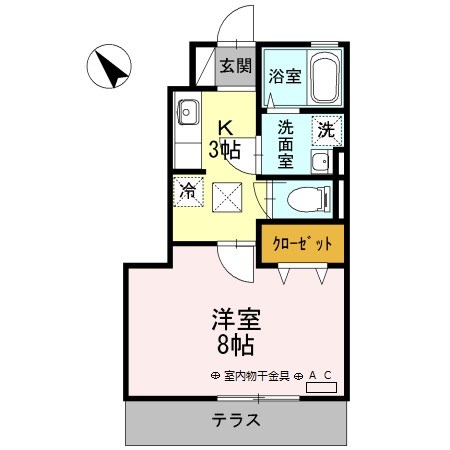 カインドコープ　Ⅲ 間取り図