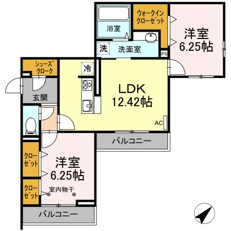 エルダー 間取り図
