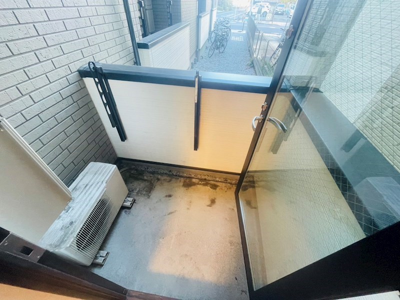 ウラノス竹の塚 ベランダ