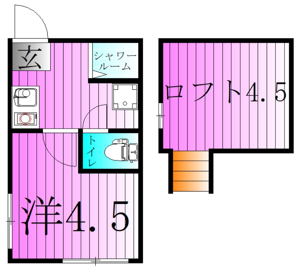 BIG-A 間取り図