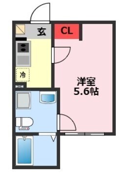COZY　NOOK (コージーヌック) 202号室 間取り