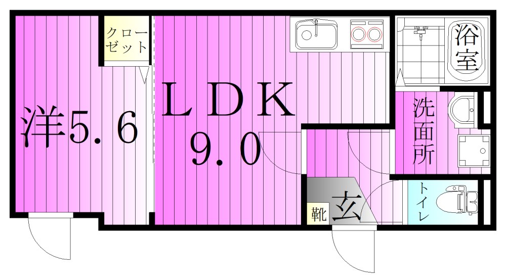 HW.Hills 東日暮里 間取り図