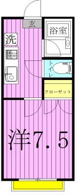 エクセレンス加平 間取り図