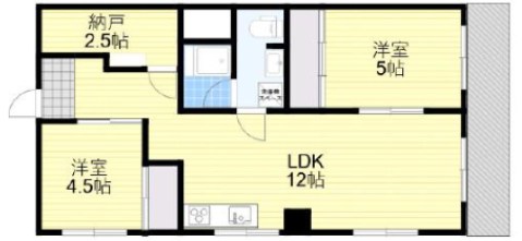 リンデンハイム白山 202号室 間取り