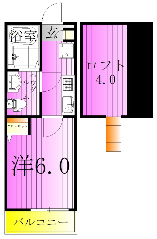 タカラリーベ  間取り図
