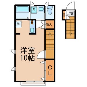 シルクコートB 間取り図