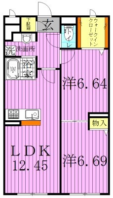 Ｍｉｗａｓｔａｇｅ  間取り図