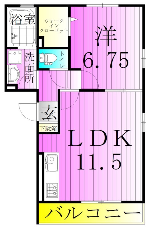 ゼスト 間取り図
