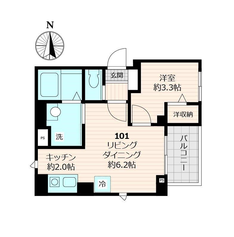 アイヴィレッジ 間取り図