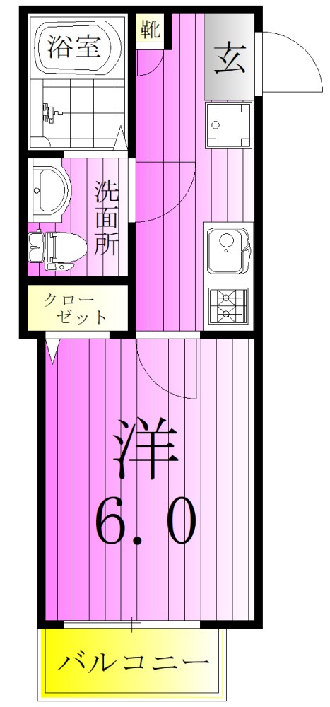 KEIAI　RESIDENCE　八潮 間取り図