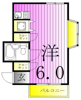 アーバンピア竹ノ塚 間取り図