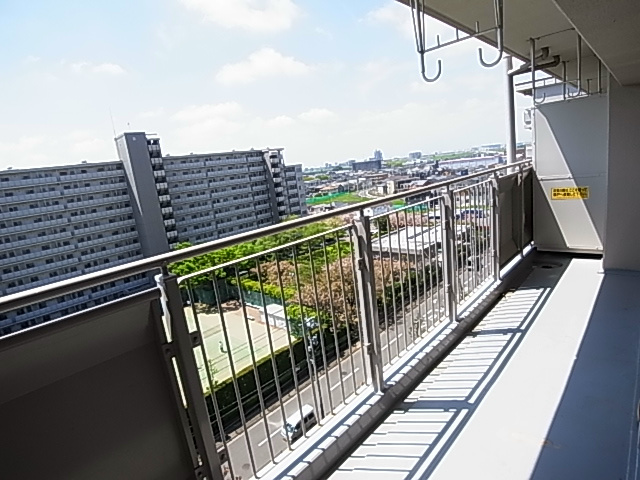 新松戸西パークハウスC棟 ベランダ