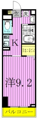 ヴィラエクセル 間取り図