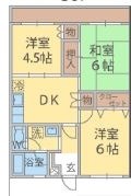 源七第二コーポラス 307号室 間取り