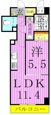 ウィステリアート 間取り図