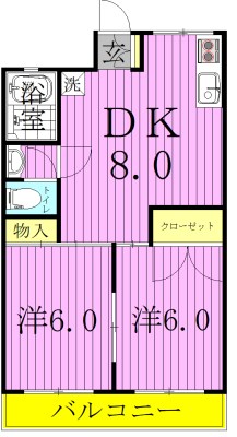 ラバーゼ東綾瀬 間取り図