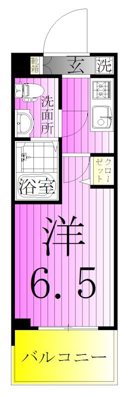 SHOKEN　Residence亀有 間取り図