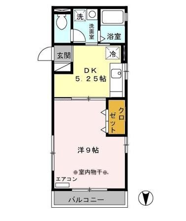 リヴェールコート  間取り図