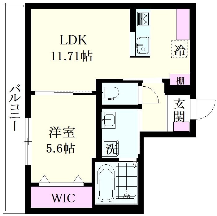 NSGATE扇大橋 間取り図