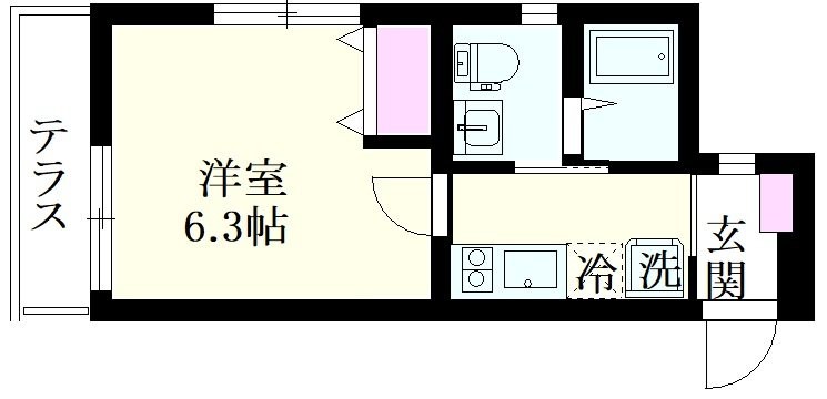 NSGATE扇大橋 間取り図
