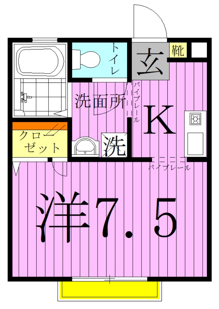 ベルコンフォート  間取り図