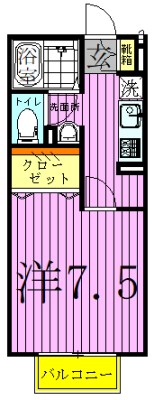 グレイスコート 間取り図