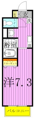 メゾンドボヌール 間取り図
