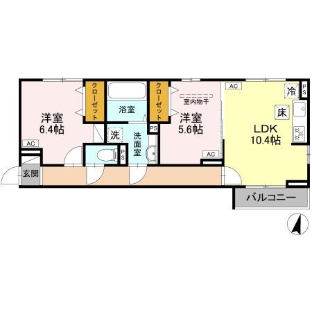 レジデンス新宿 間取り図