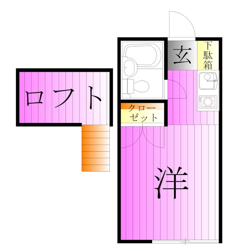 カルタス21西新井第一 間取り図